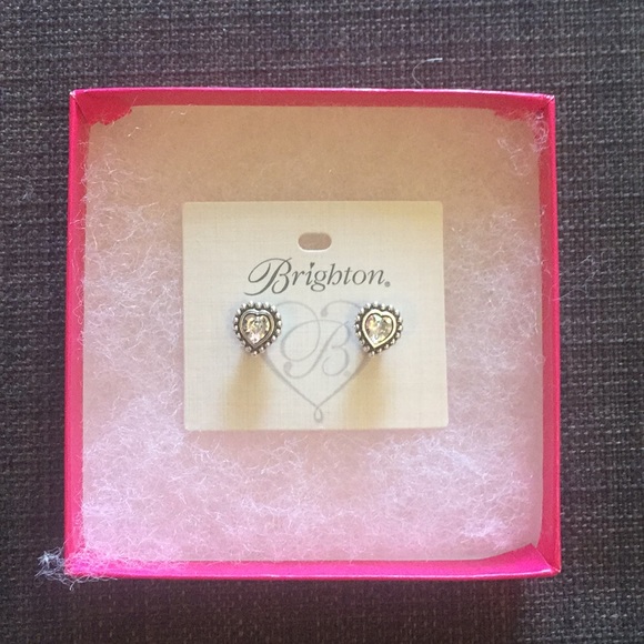 Shimmer heart earrings - Picture 1 of 1